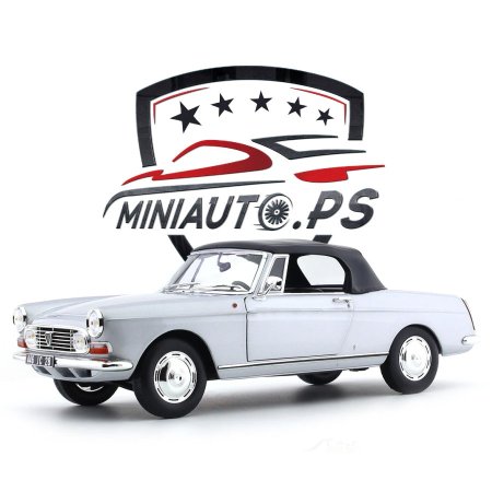 بيجو كشف Peugeot 404 Convertible Silver قياس 1/18 إصدار نوريف